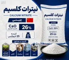تصویر قیمت عمده نیترات کلسیم چینی